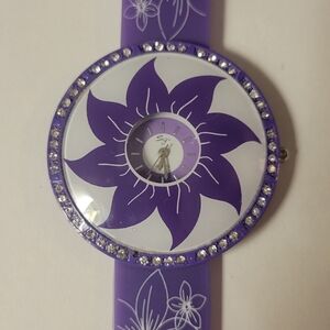 Sico Purple Floral Women's Watch